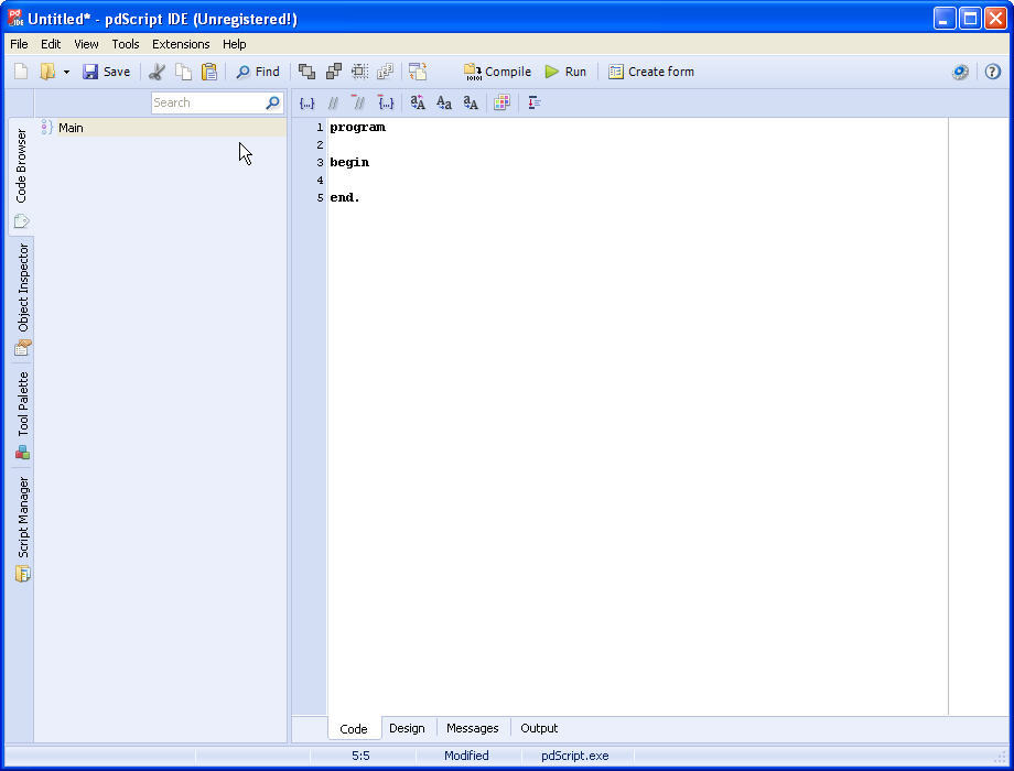 pdScript IDE latest version - Get best Windows software