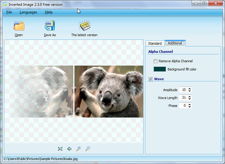 Inverted Image - Screenshot #1