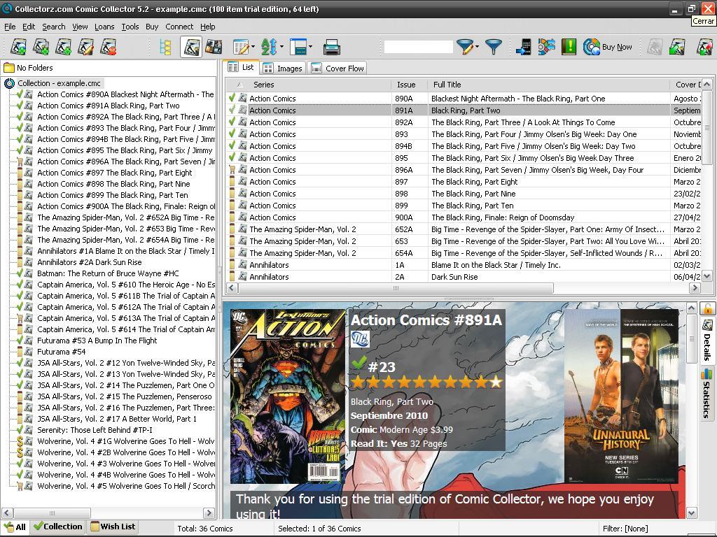 Collectorz.com Comic Collector - Screenshot #24