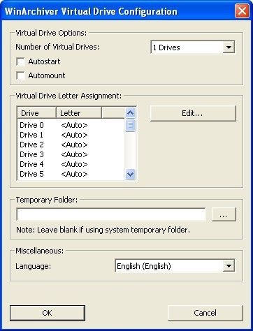 WinArchiver Virtual Drive 5.3.0 for windows instal