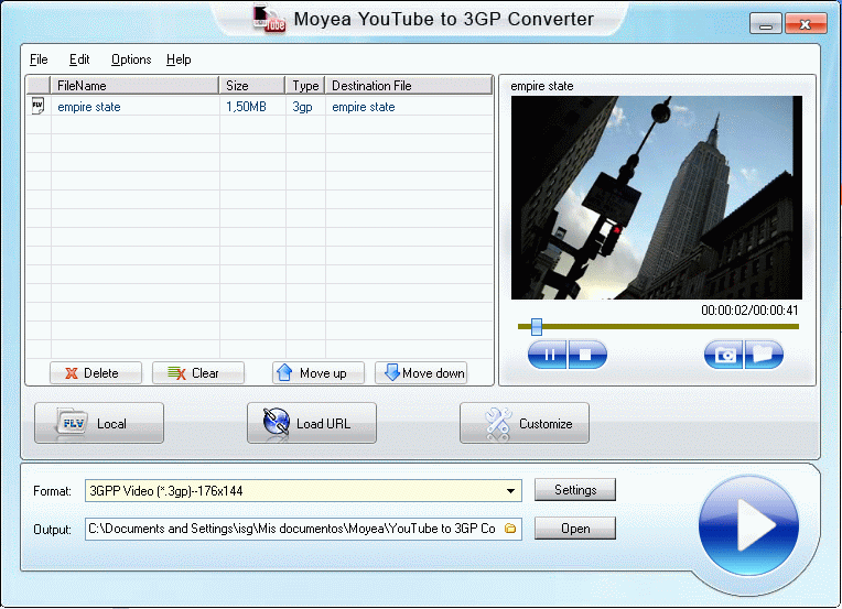 Moyea Video to 3GP Converter latest version - Get best Windows software