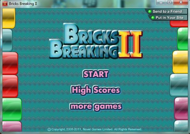 bricks breaking 2 novel games bricks breaking 2 novel games