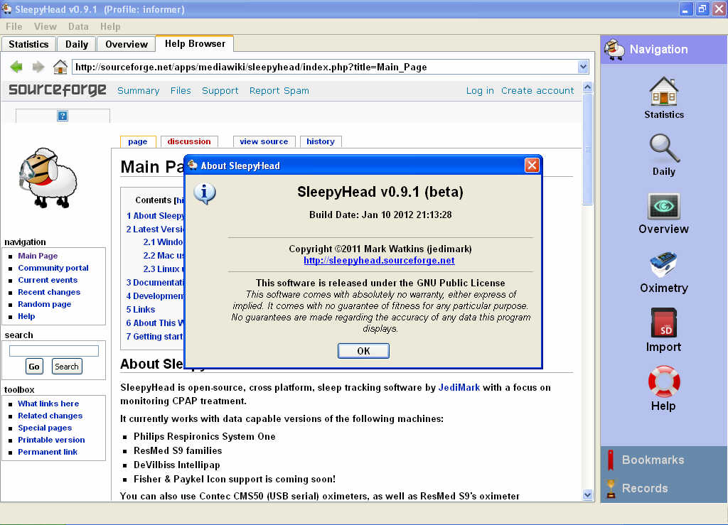 Sleepyhead - Screenshot #2