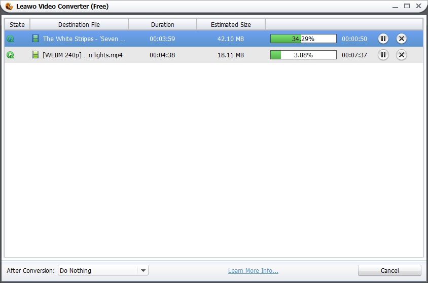 Leawo Video Converter - Screenshot #4