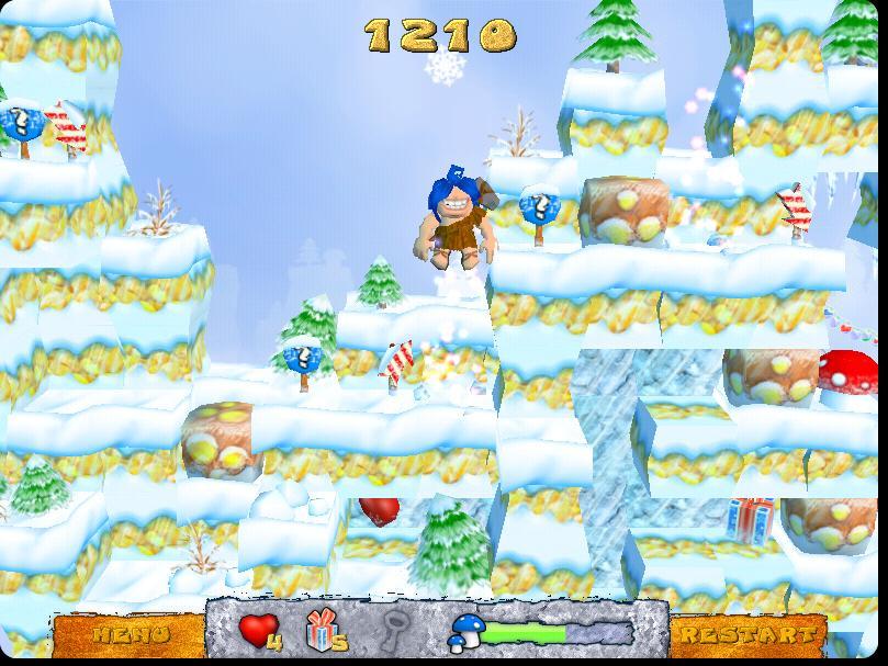 Carl the Caveman Christmas Adventure - Screenshot #5