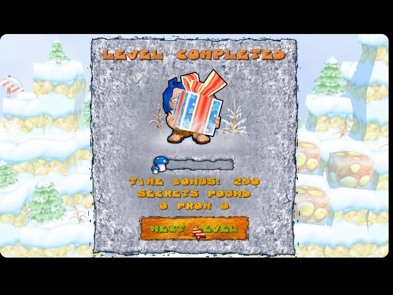 Carl the Caveman Christmas Adventure - Screenshot #3