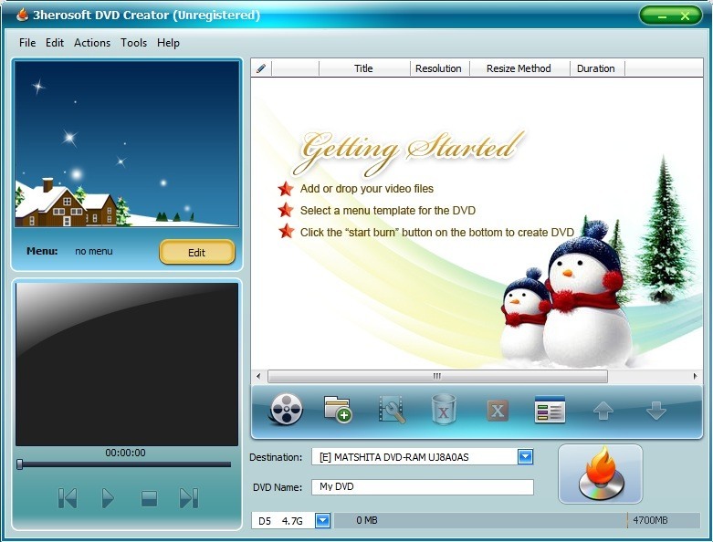 3herosoft DVD Creator download for free SoftDeluxe