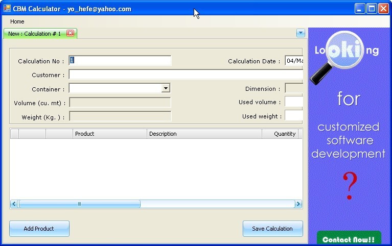 CBM Calculator - Screenshot #1