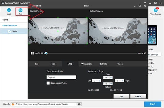 Sothink Video Converter - Screenshot #1