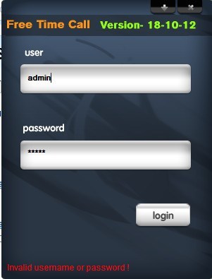 Free Time Call - Screenshot #1