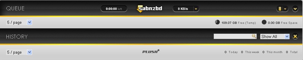 SABnzbd - Screenshot #3