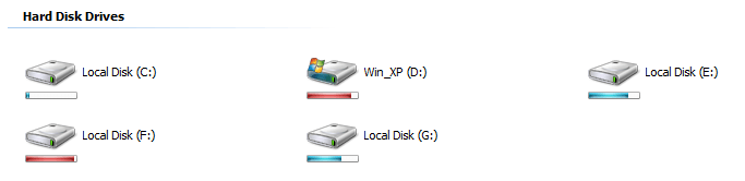 Vista Drive Icon - Screenshot #1