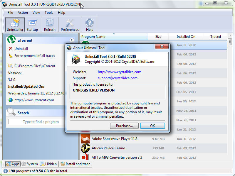 for windows download Uninstall Tool 3.7.2.5703
