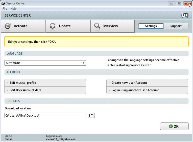 Native Instruments Service Center - Screenshot #5