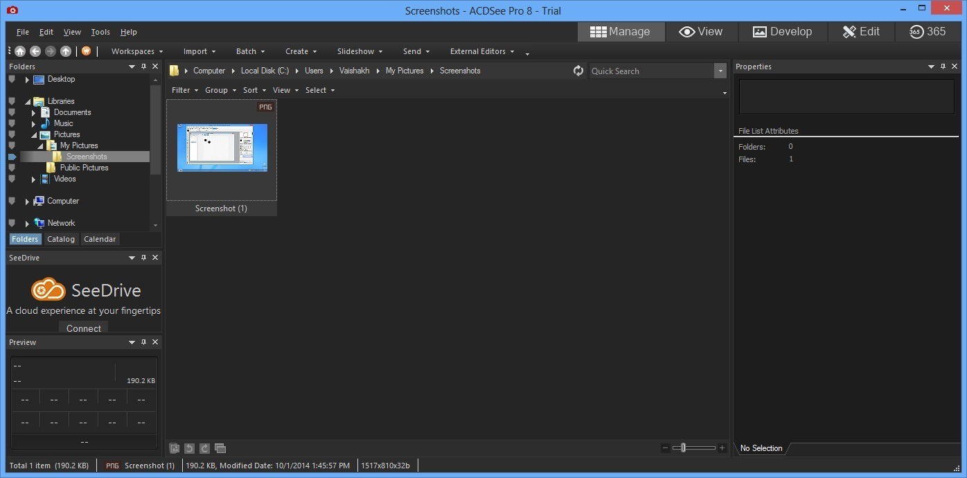 ACDSee Pro - Screenshot #6