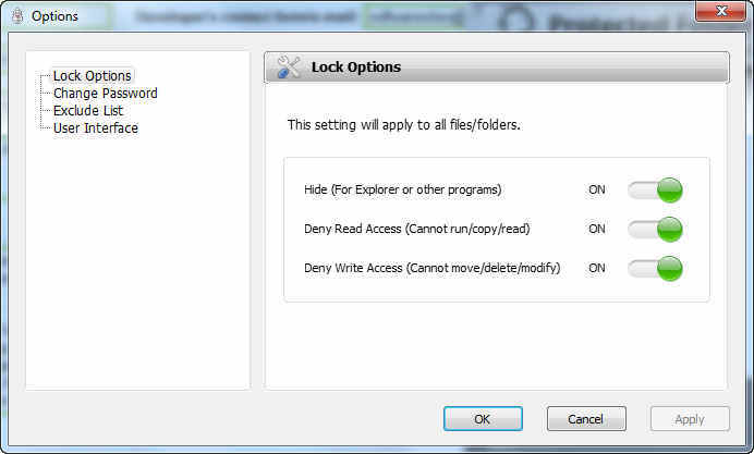 Protected Folder - Screenshot #2