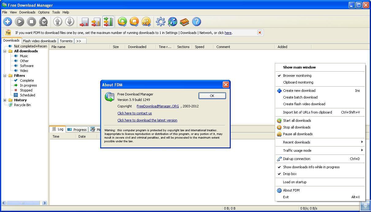 install free download manager