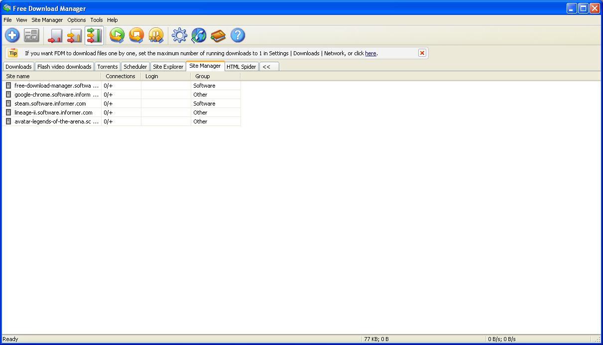Free Download Manager - Screenshot #19