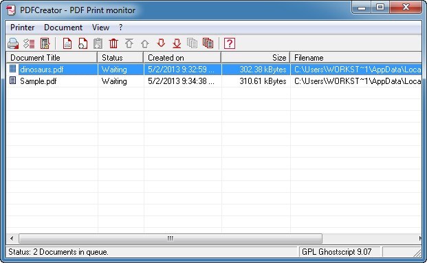 PDFCreator - Screenshot #13