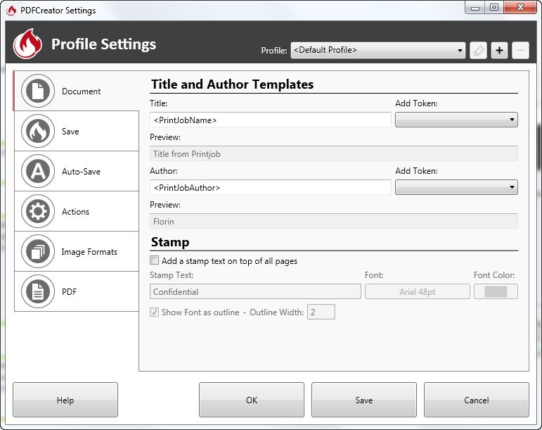 PDFCreator - Screenshot #1