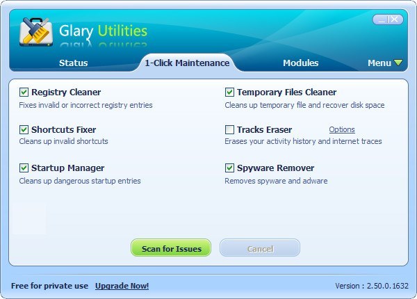 downloading Glary Utilities Pro 5.209.0.238