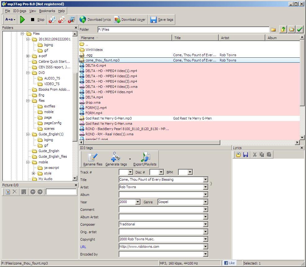 mp3Tag Pro - Screenshot #23