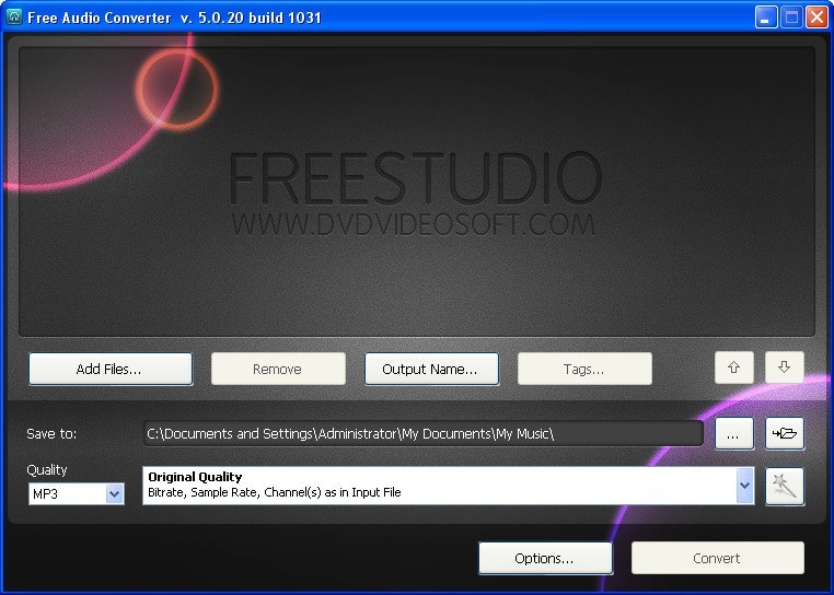 Free Audio Converter - Screenshot #6