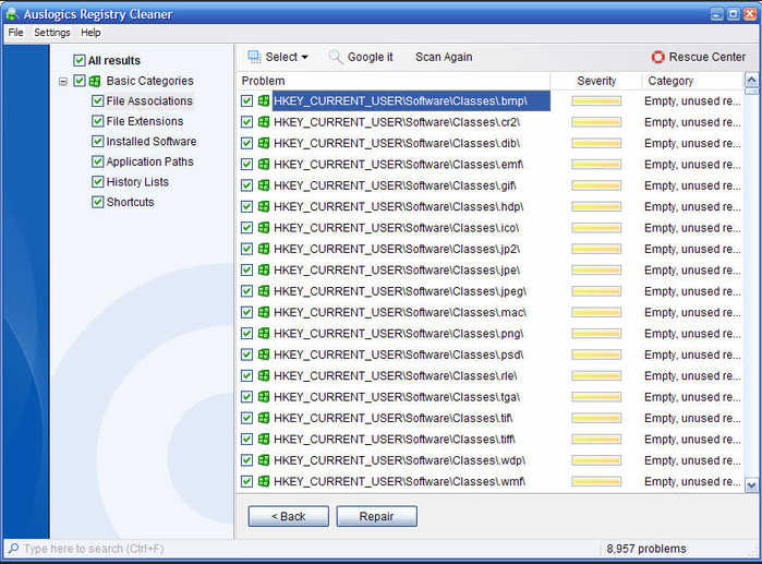 Auslogics Registry Cleaner Pro 10.0.0.3 downloading