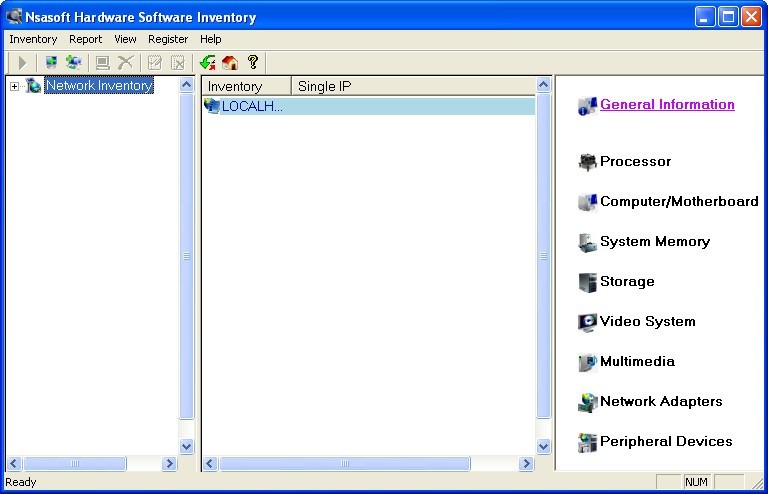 Nsasoft Hardware Software Inventory - Screenshot #3