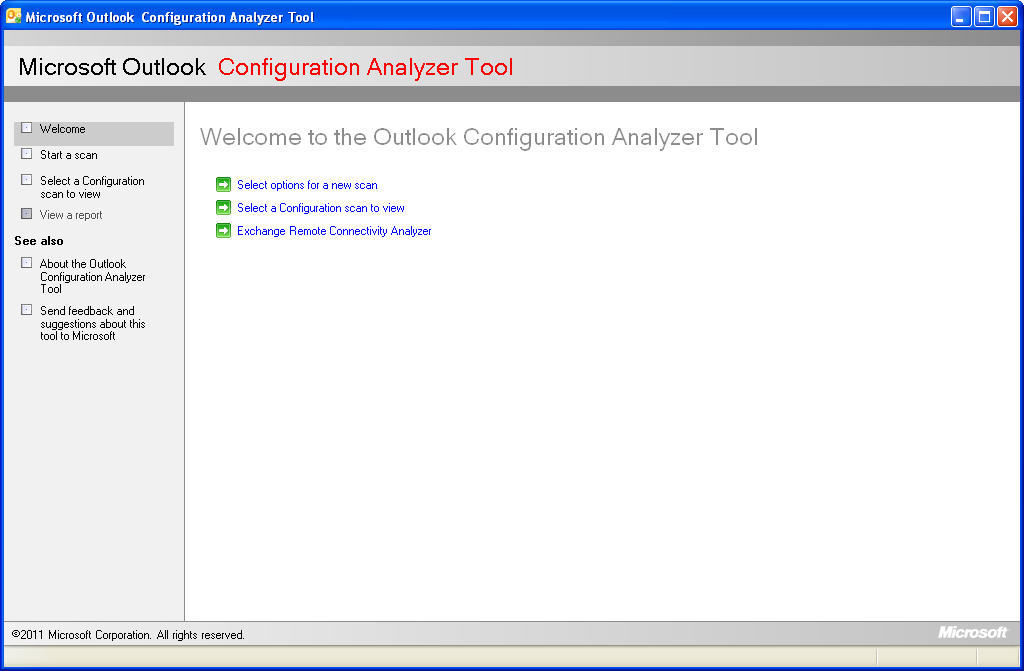 microsoft office configuration analyzer tool