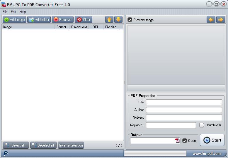 FM JPG To PDF Converter Free - Screenshot #11