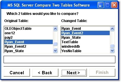 MS SQL Server Compare Two Tables Software download for free - SoftDeluxe