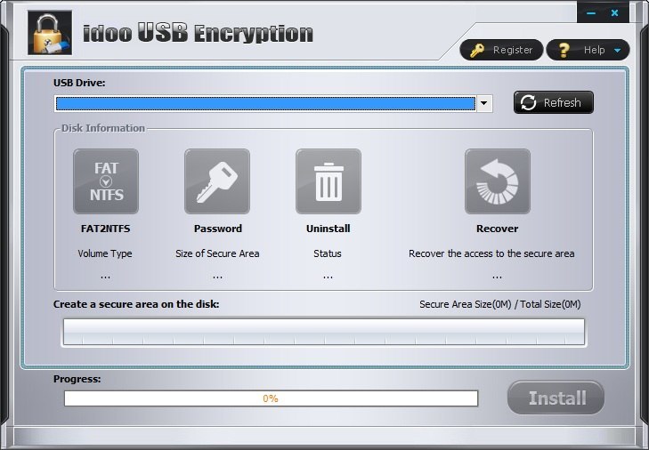 idoo USB Encryption - Screenshot #3