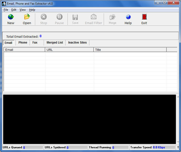 Email Phone and Fax Extractor - Screenshot #2