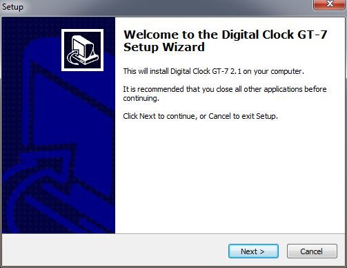 Digital Clock GT-7 - Screenshot #3