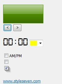 Digital Clock GT-7 - Screenshot #1