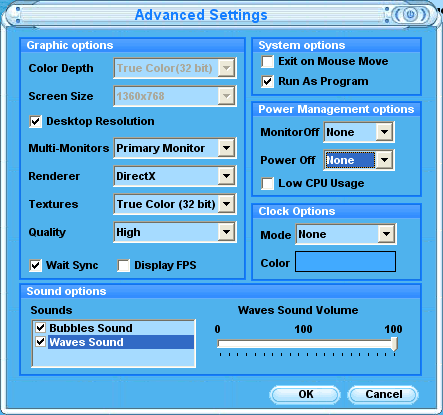 3D Fish School Screen Saver - Screenshot #7