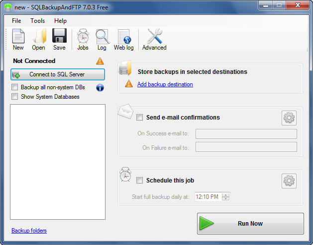 SQL Backup аnd FTP - Screenshot #13