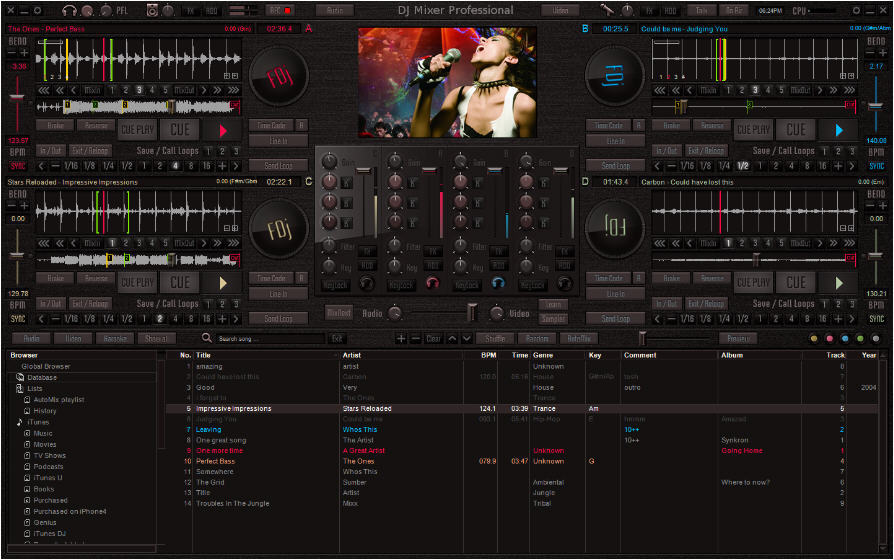 free dj sound mixer software download
