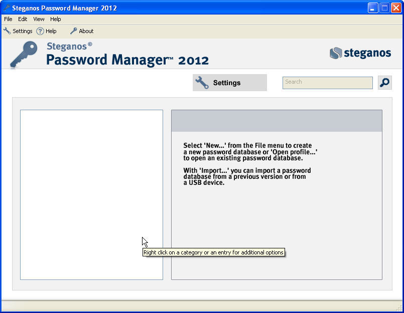 Steganos Password Manager - Screenshot #26