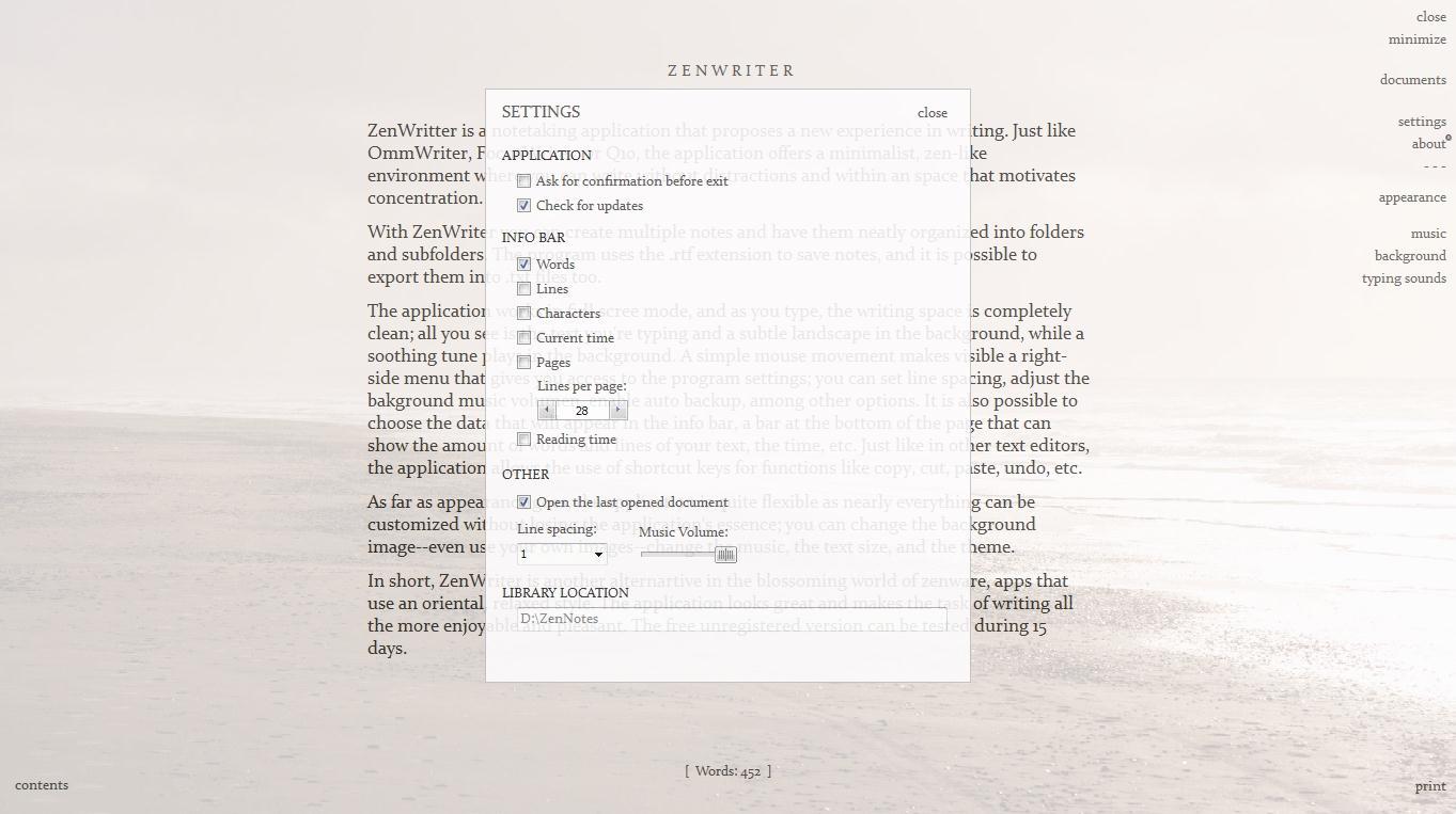 Zenwriter ZenWriter latest version - Get best Windows software