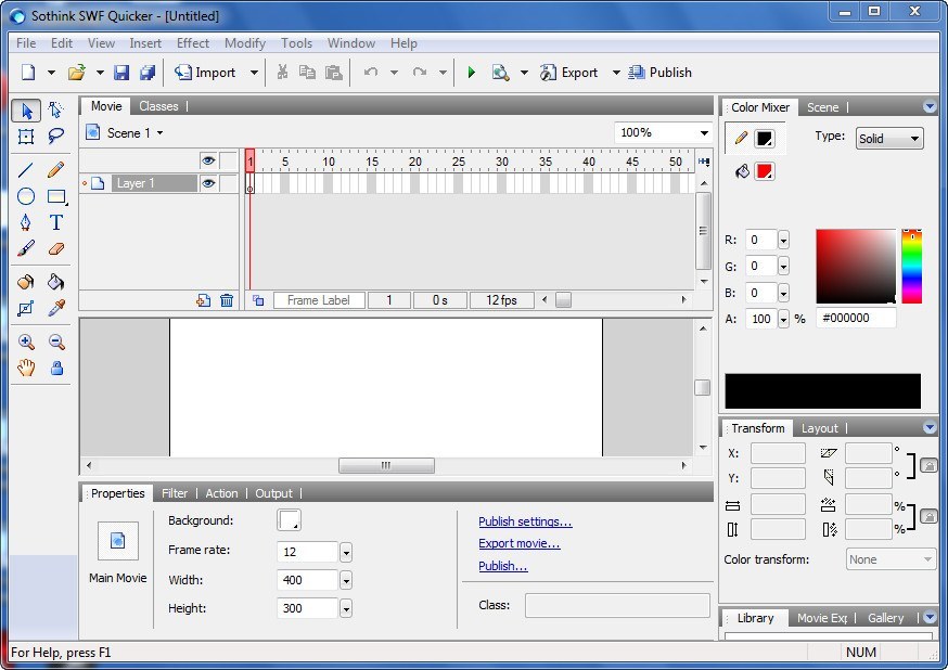 Sothink SWF Quicker - Screenshot #8
