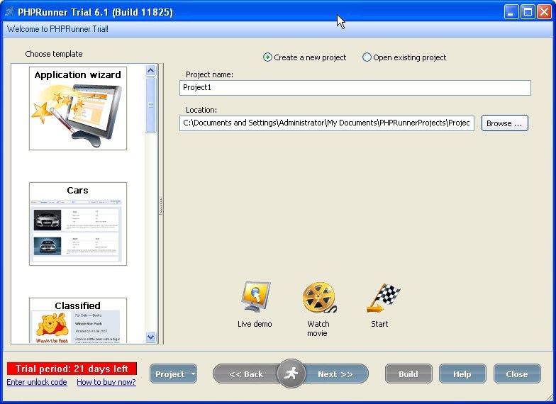 PHPRunner latest version Get best Windows software