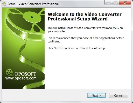 Oposoft Video Converter Professional - Screenshot #2