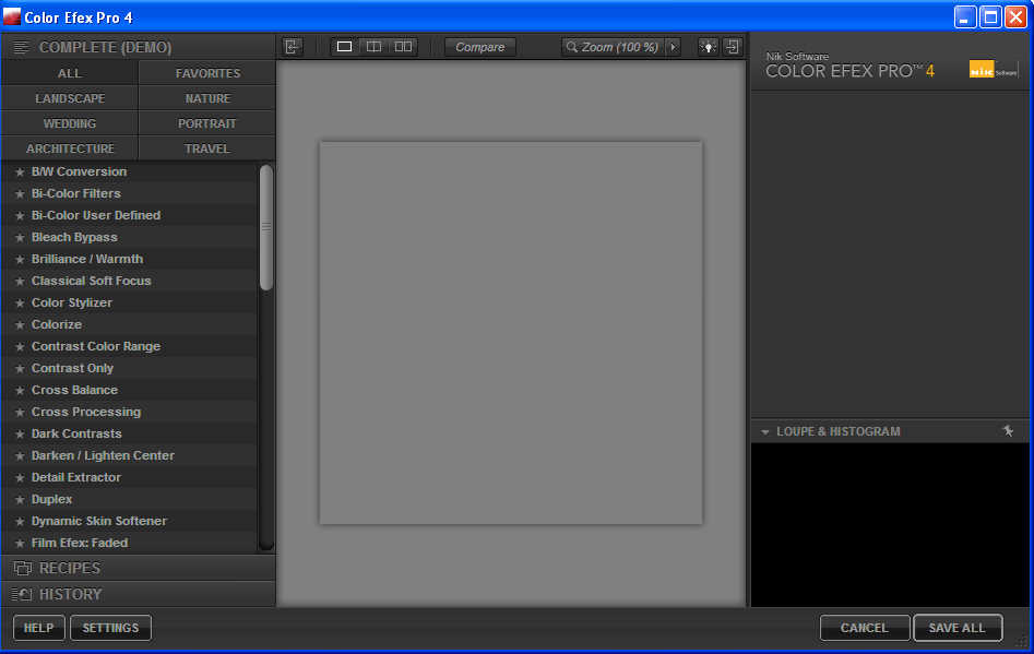 Color Efex Pro Wacom Edition - Screenshot #1