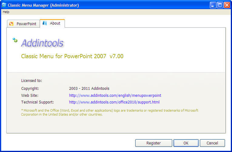 Classic Menu for PowerPoint 2007 download for free - SoftDeluxe