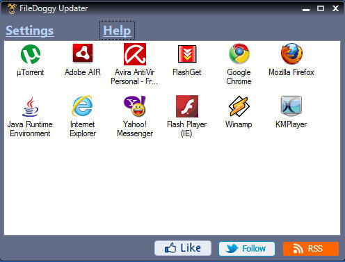 FileDoggy Update Checker - Screenshot #1