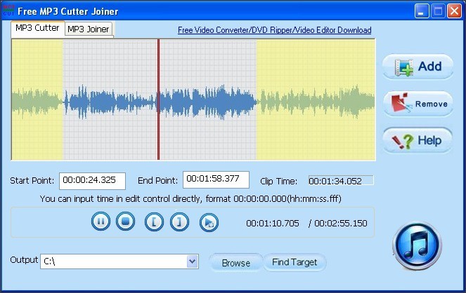 free online mp3 cutter and joiner