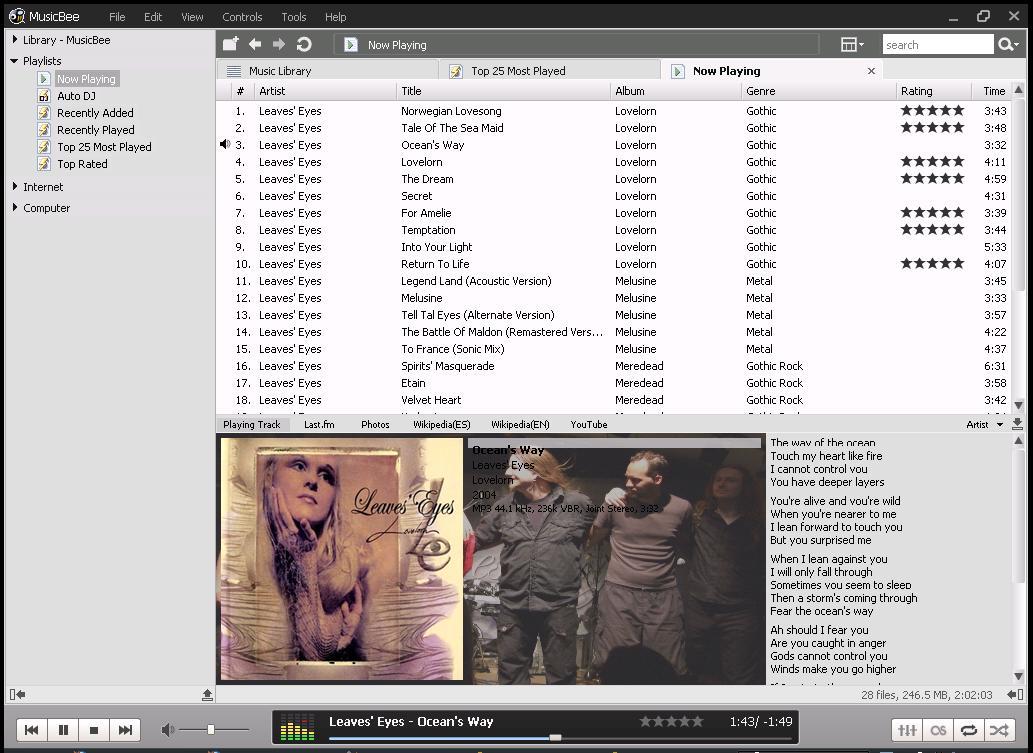 MusicBee - Screenshot #19