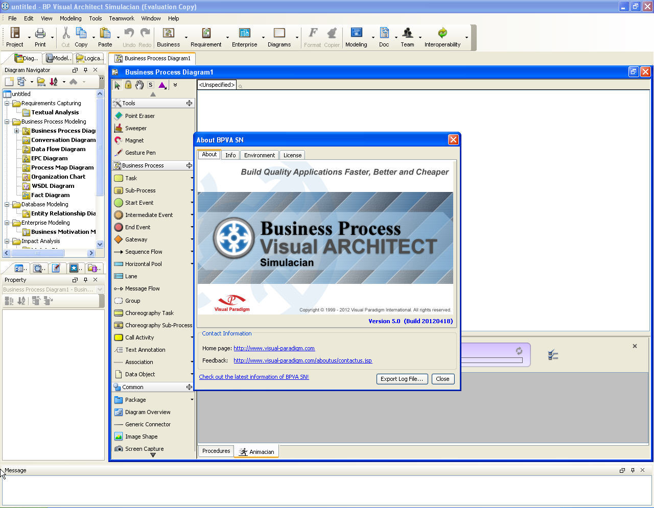 Business Process Visual ARCHITECT - Screenshot #3